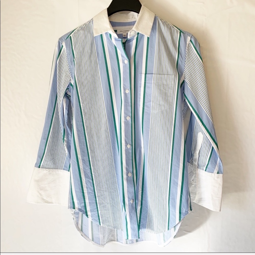 COPY - Equipment Clarke Stripe Shirt - Picture 2 of 6